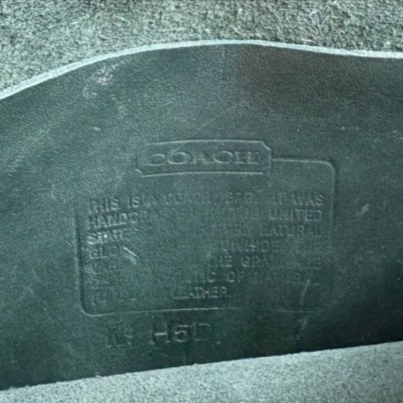 Vintage Coach Casino Crossbody Shoulder Bag Purse # 9924 ( Jade ) - Picture 12 of 12